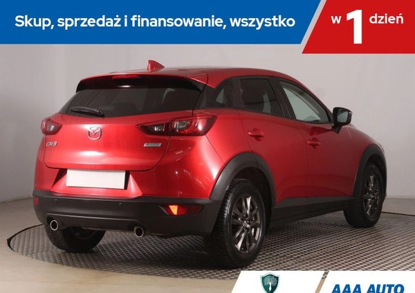 Mazda CX-3 cena 76000 przebieg: 55224, rok produkcji 2017 z Chojna małe 326